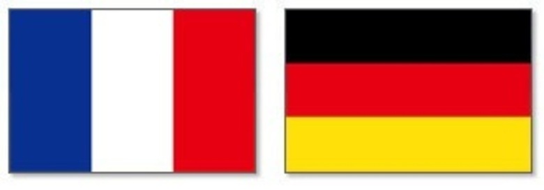 フランスドイツ国旗